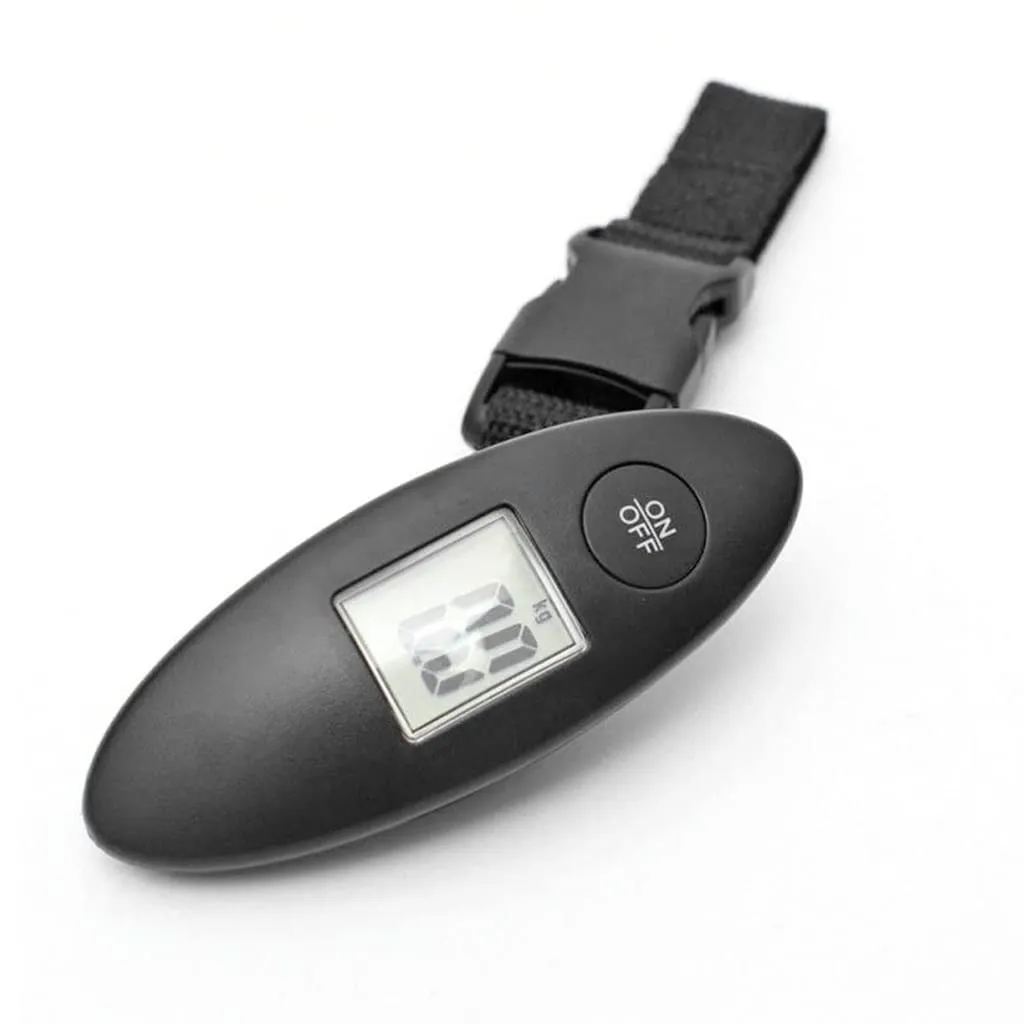 100g/40kg Digital Scale LCD Digital Display Portable Mini Electronic Luggage Scale Suitcase Travel Bag Weighting Hanging Scale