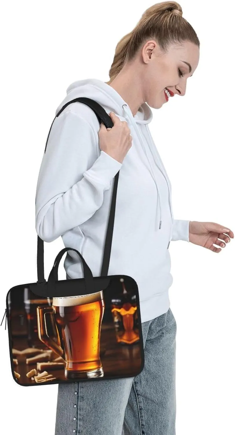 15.6 Inch Laptop Bag - Case with Soft Interior, Multiple Pockets - Ideal, Travel and Business Chicago Reflect