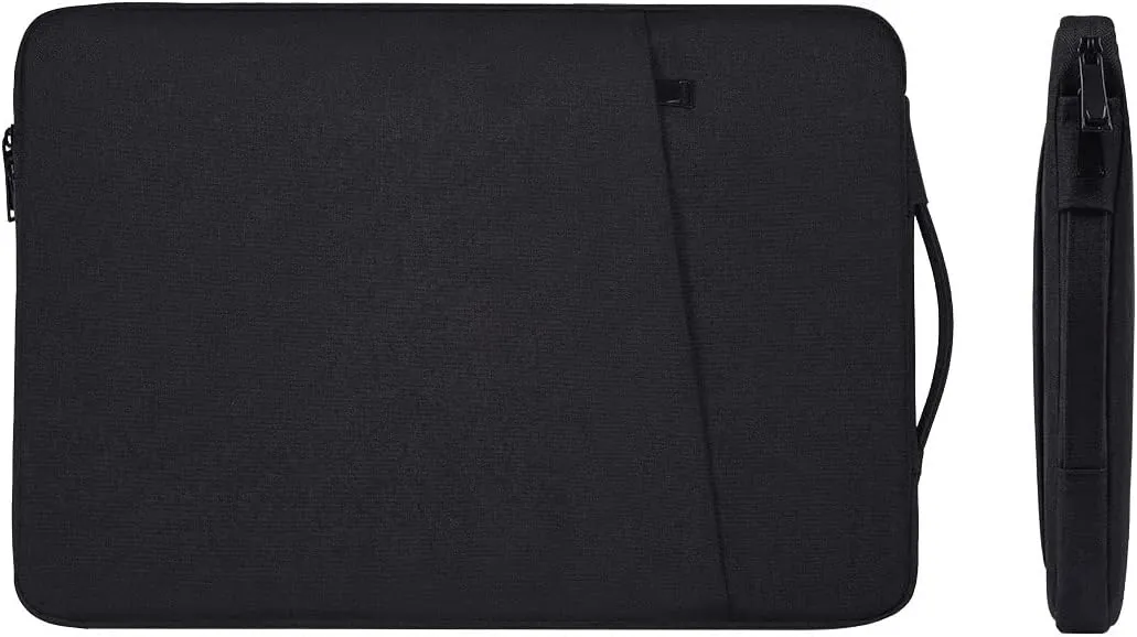 15.6 Inch Portable Monitor Case Carrying Sleeve Compatible with KYY ForHelp MNN VILVA Newsoul QQH ViewSonic ZSCMALLS Cocopar 15.6" Portable Monitors Computer Bag, Size- 15"x10.8", Black