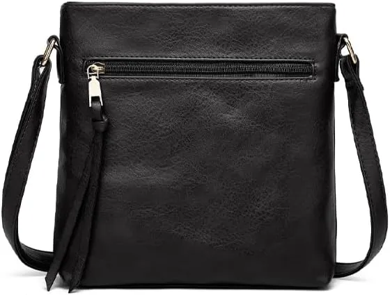 1pcs Leather Cross Body Bags for Women Anti Theft Cross Body Bag Soft Leather Cross Body Bags.