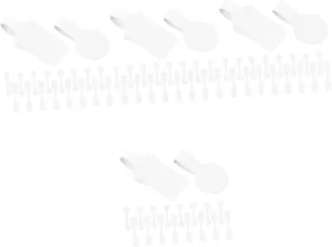 4sets 200pcs Jewelry Price Tags Adhesive Handwriting Labels for Necklaces Earrings Bracelets Easy to Use No Residue Durable and Reliable Jewelry Identification Cards 200pcs*4