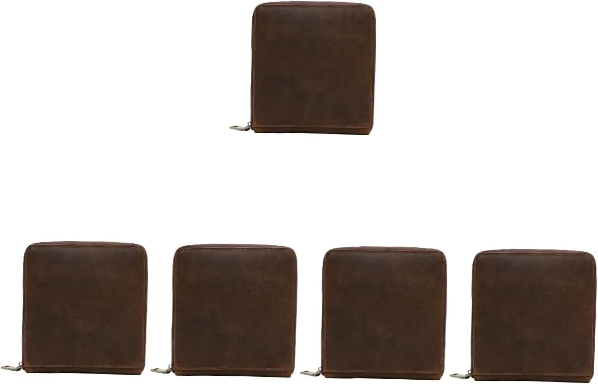 5pcs leather watch box small leather pouch home storage supply watch storage pouch travel bag watch case outdoor watches for men stand