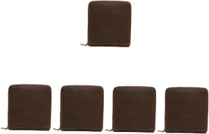 5pcs leather watch box small leather pouch home storage supply watch storage pouch travel bag watch case outdoor watches for men stand