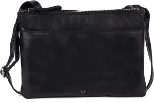 9 inch Genuine Leather Crossbody Sling Bags for Women, Trendy Casual Office Bag with Adjustable Strap