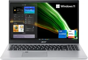 Acer Aspire 5 A515-56-702V Laptop | 15.6" Full HD IPS Display | 11th Gen Intel Core i7-1165G7 | Intel Iris Xe Graphics | 16GB DDR4 | 512GB SSD | WiFi 6 | Fingerprint Reader | BL Keyboard | Windows 11