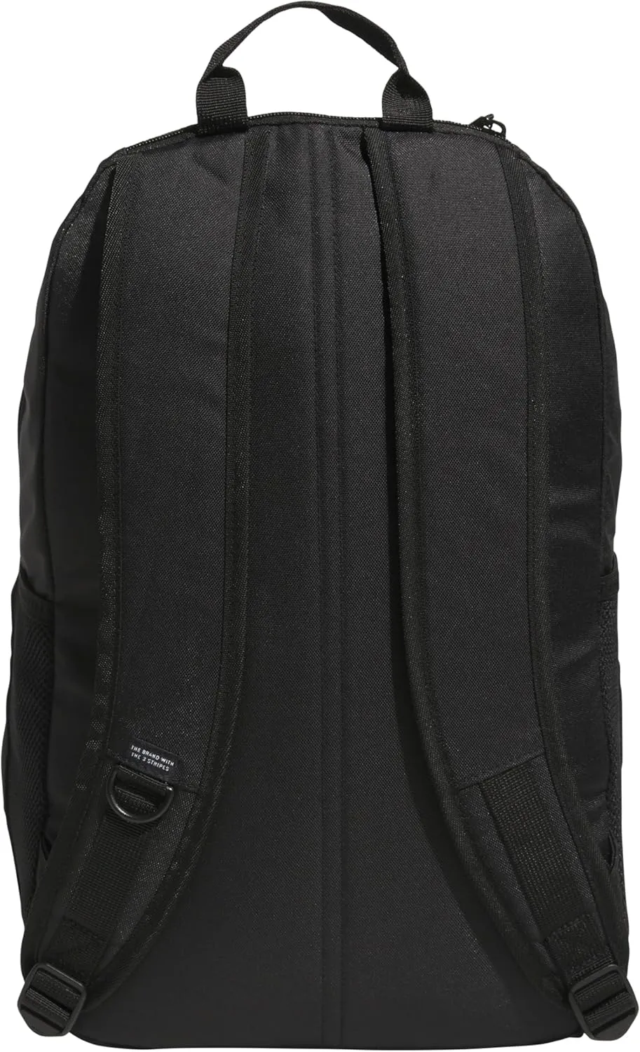 adidas Boys' Midway Backpack (28L) Durable Student Athletic Gym Laptop Book Bag Girls, Black/White, One Size