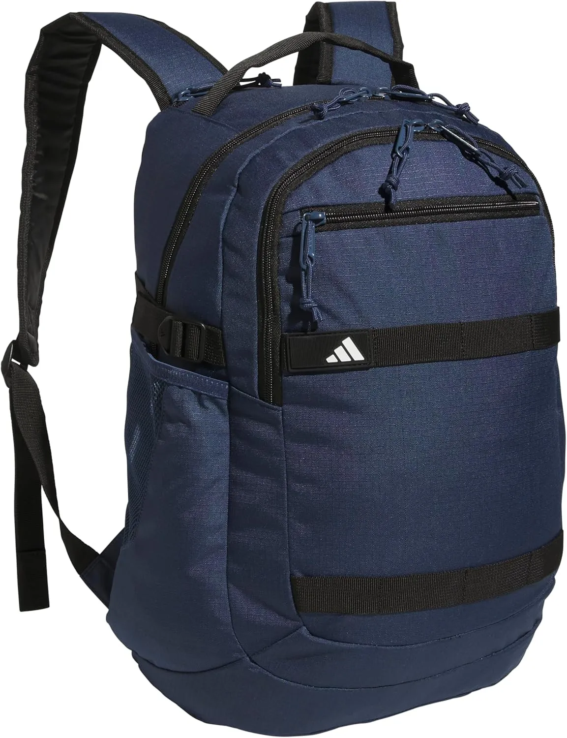 adidas Impulse Backpack, Sport Bag for Men and Women, Durable and Lightweight, Mineral Blue/Black, One Size