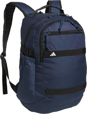adidas Impulse Backpack, Sport Bag for Men and Women, Durable and Lightweight, Mineral Blue/Black, One Size