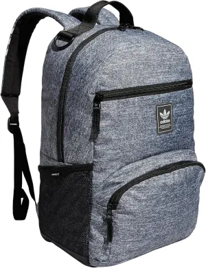 adidas Originals National 2.0 Backpack, Jersey Onix Grey/Black/White, One Size