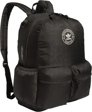 adidas Originals Trefoil 3.0 Backpack, Black/White, One Size