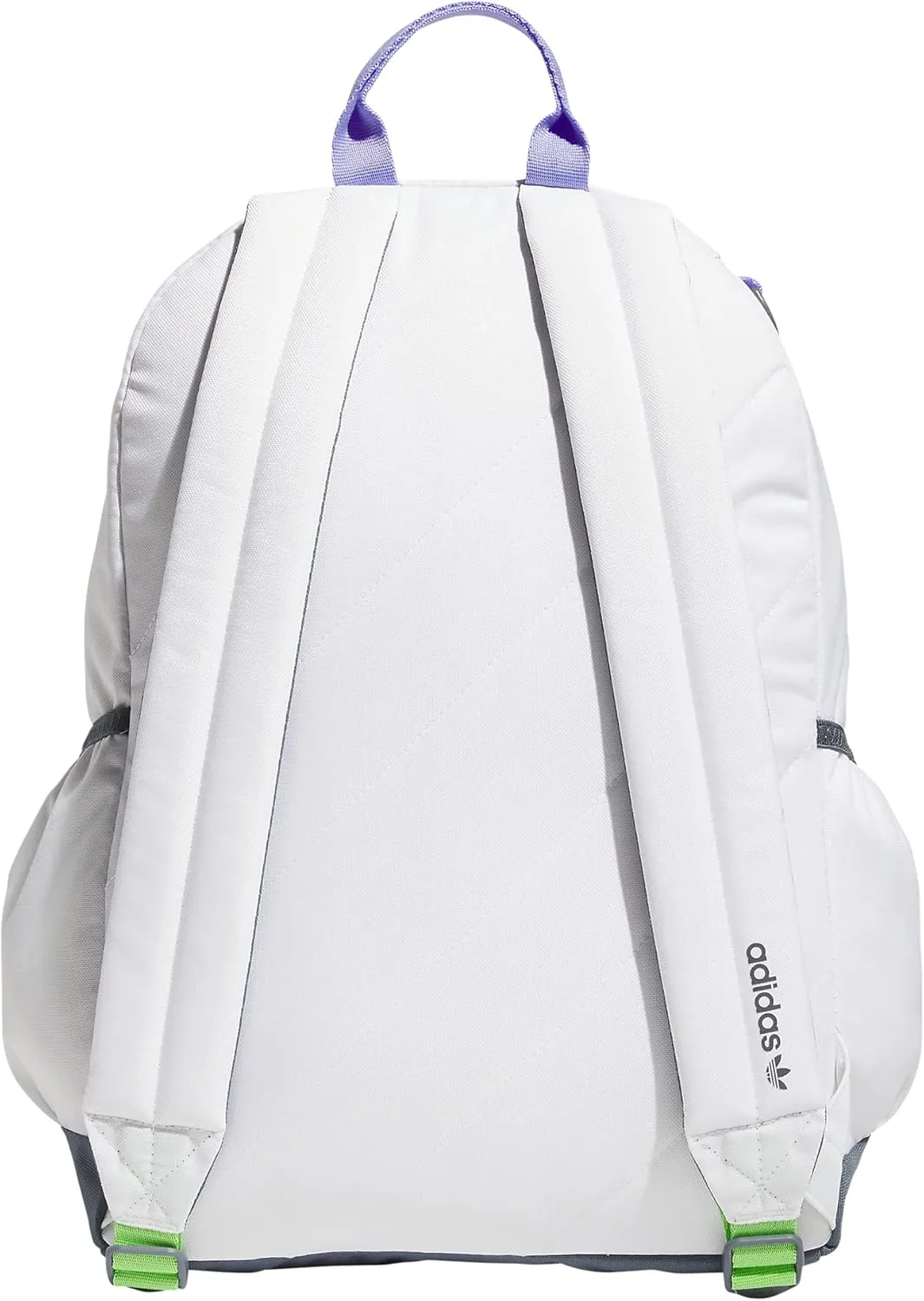 adidas Originals Trefoil 3.0 Backpack, White/BeamPink/LucidCyanBue, One Size