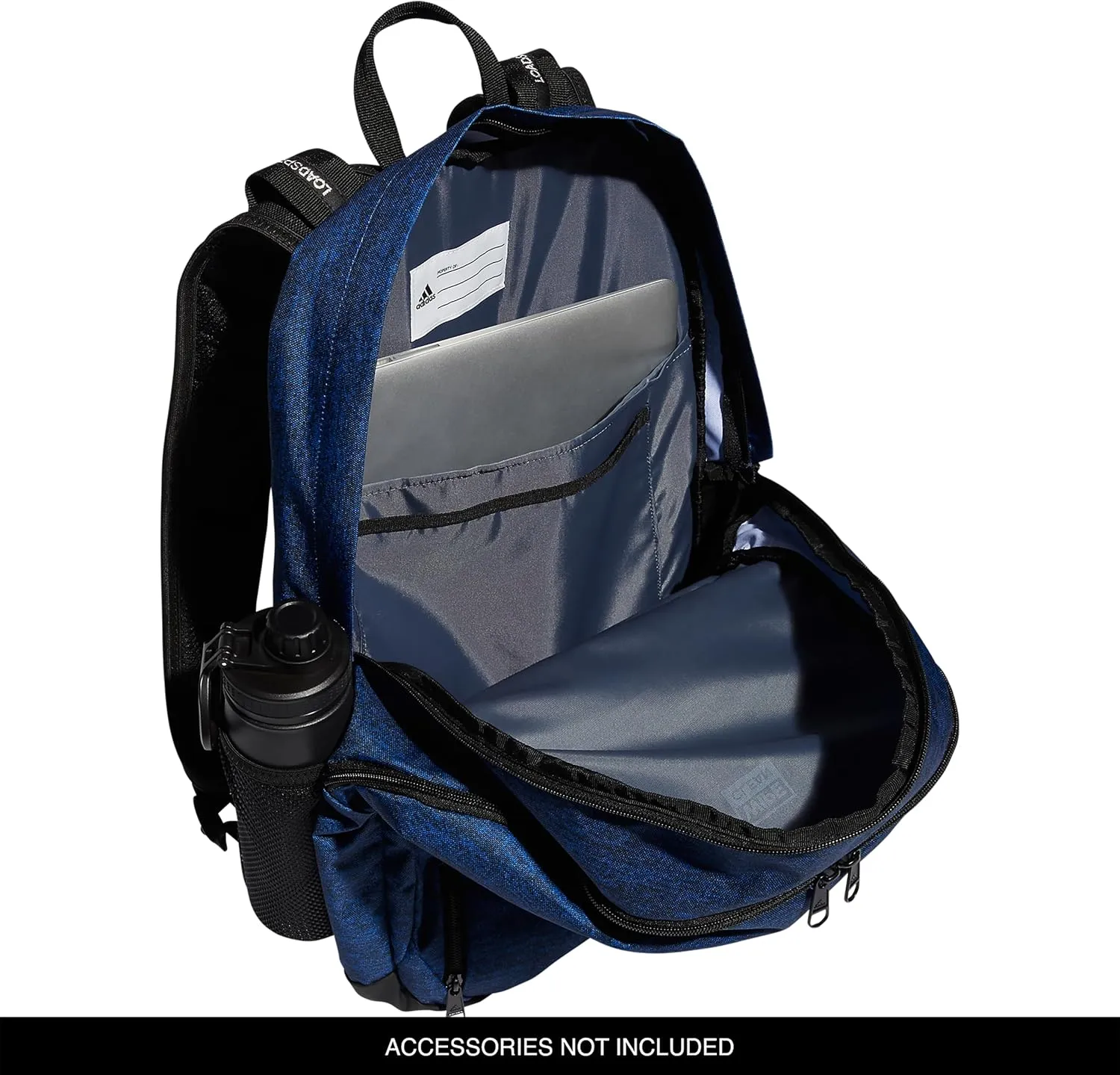 adidas Prime 6 Backpack, Jersey Collegiate Royal Blue/Silver Metallic, One Size
