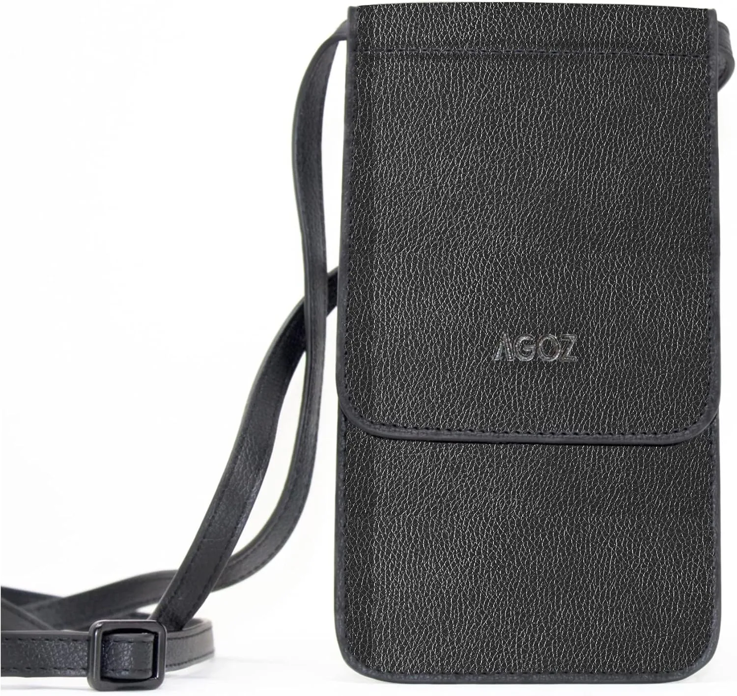 AGOZ Crossbody Cell Phone Purse Wallet Sling Bag Shoulder Strap for Apple iPhone