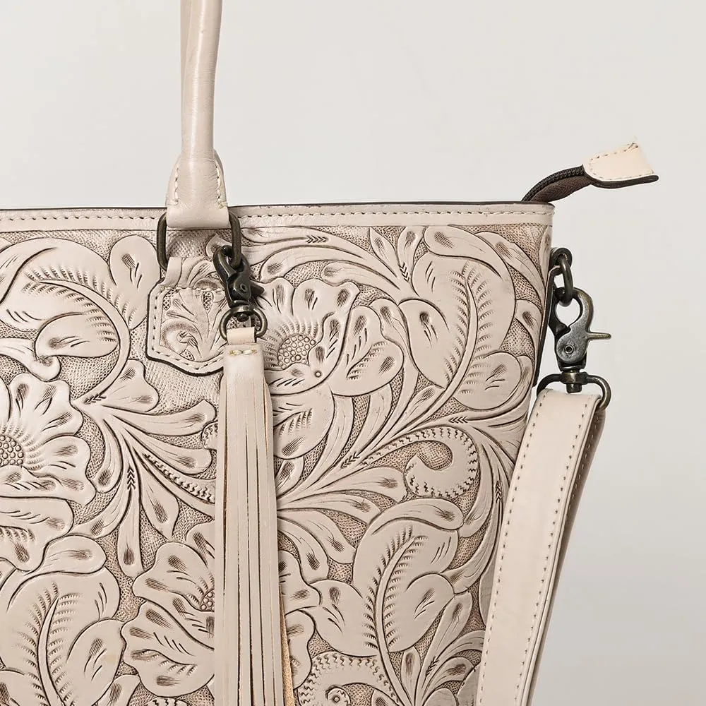 American Darling Tote Hand Tooled Genuine Leather Women Bag Western Handbag Purse | Western Tote Bag | Travel Tote Bags