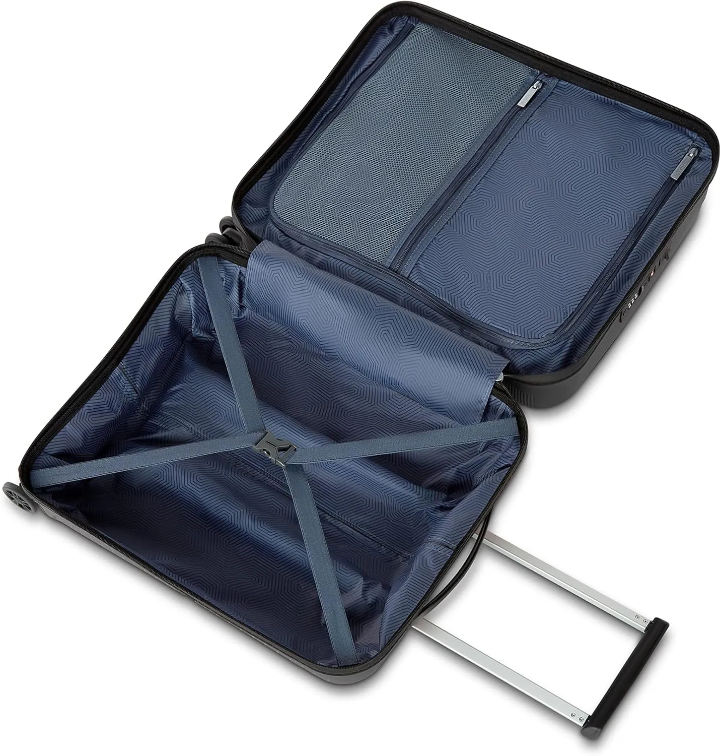 American Tourister Airconic Hardside Expandable Luggage with Spinner Wheels, Graphite, Carry-On 20-Inch