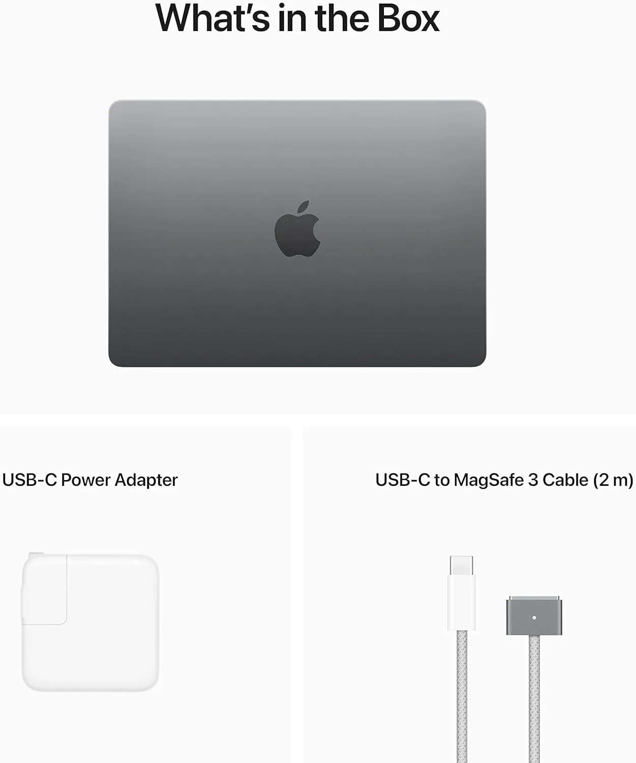 Apple 2022 MacBook Air Laptop with M2 chip: Built for Apple Intelligence, 13.6-inch Liquid Retina Display, 16GB RAM, 256GB SSD Storage; Space Gray with AppleCare  (3 Years)