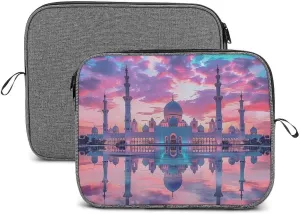 Arab Mosque Laptop Bag Protective Laptop Sleeve Bag Briefcase Carrying Case Handbags for Men Women