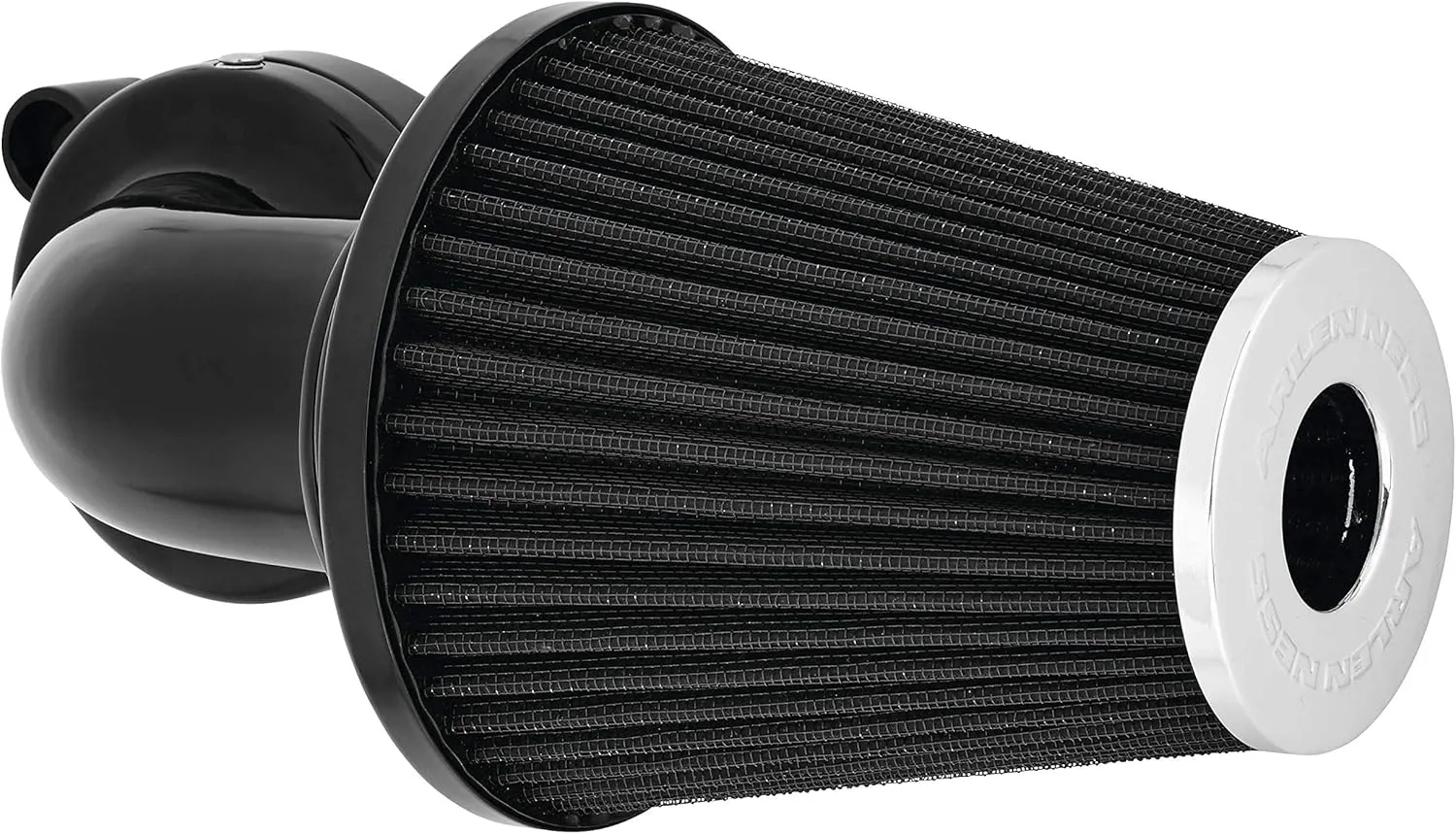 Arlen Ness 90 Degree Monster Sucker Air Cleaner No Cover Black 81-039