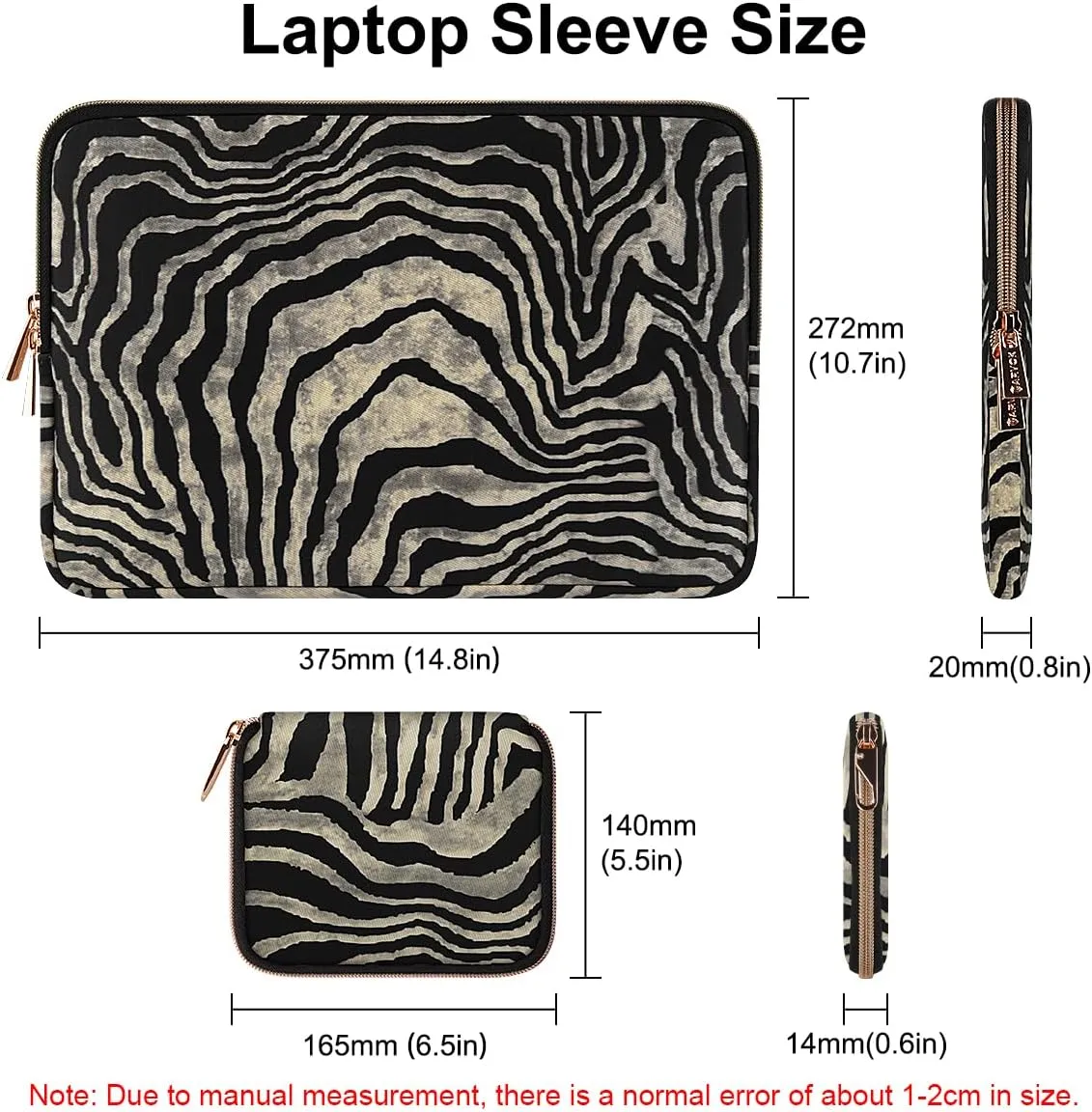 ARVOK 15 15.6 16 inch Laptop Sleeve for MacBook Pro 15 inch/MacBook Pro 16 inch Water-Resistant Laptop Case Notebook Computer/Tablet Pouch Cover for HP/Dell/Lenovo/Asus/Acer/Samsung with Extra Bag
