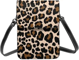 Autism Awareness Leather Crossbody Cell Phone Purse Small Wallet Bags Adjustable Phone Bag for Women