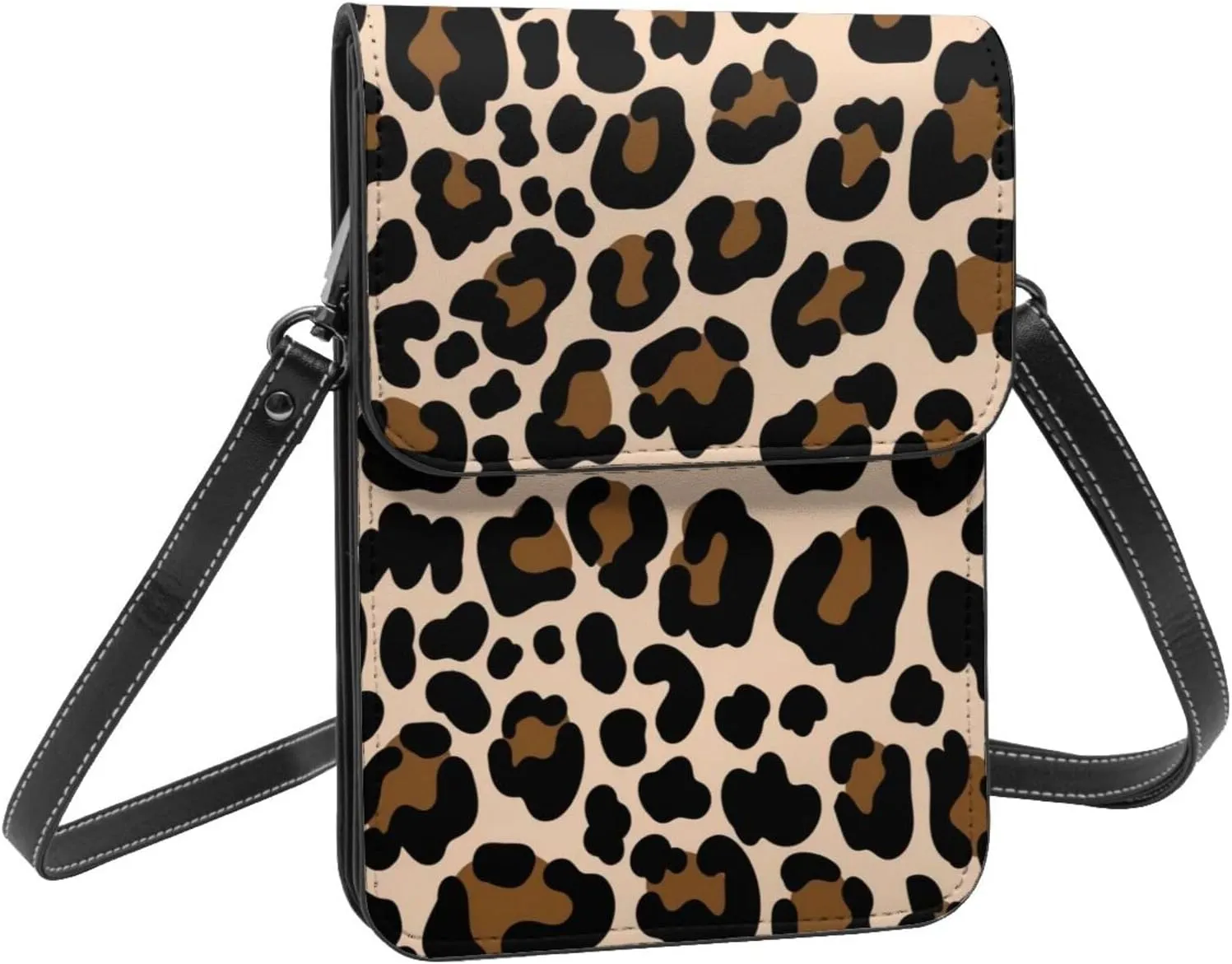 Autism Awareness Leather Crossbody Cell Phone Purse Small Wallet Bags Adjustable Phone Bag for Women