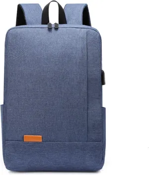 Backpack Laptop bag Charging Business Commuter Travel Backpack(Blue)