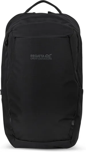 Backpack Voyad 35L in Durable Water-Repellent Ripstop Fabric & Lockable Zips - Perfect for Walking, Hiking, Camping & Trekking, Black, L, Casual