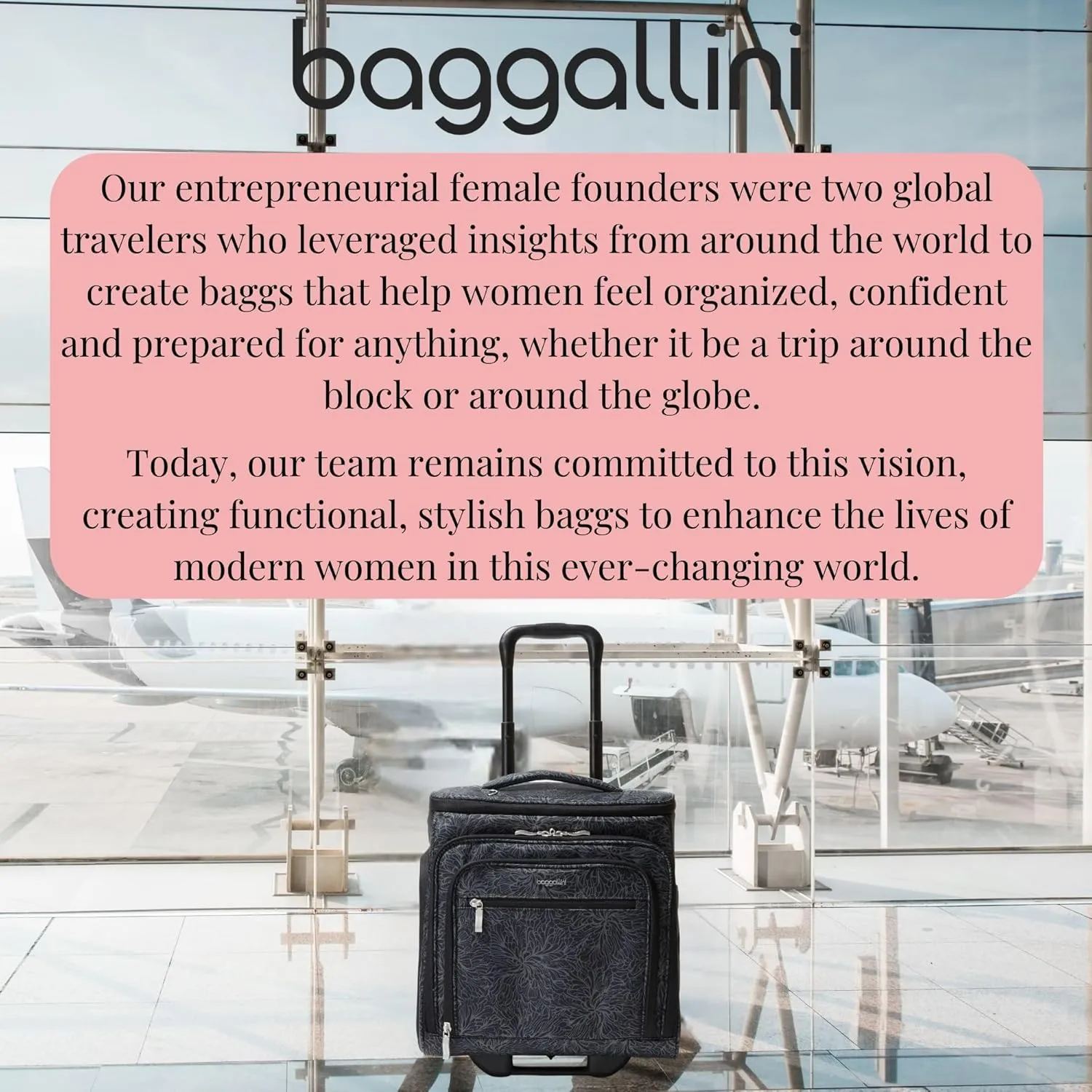 Baggallini Expandable Underseat Carry-On
