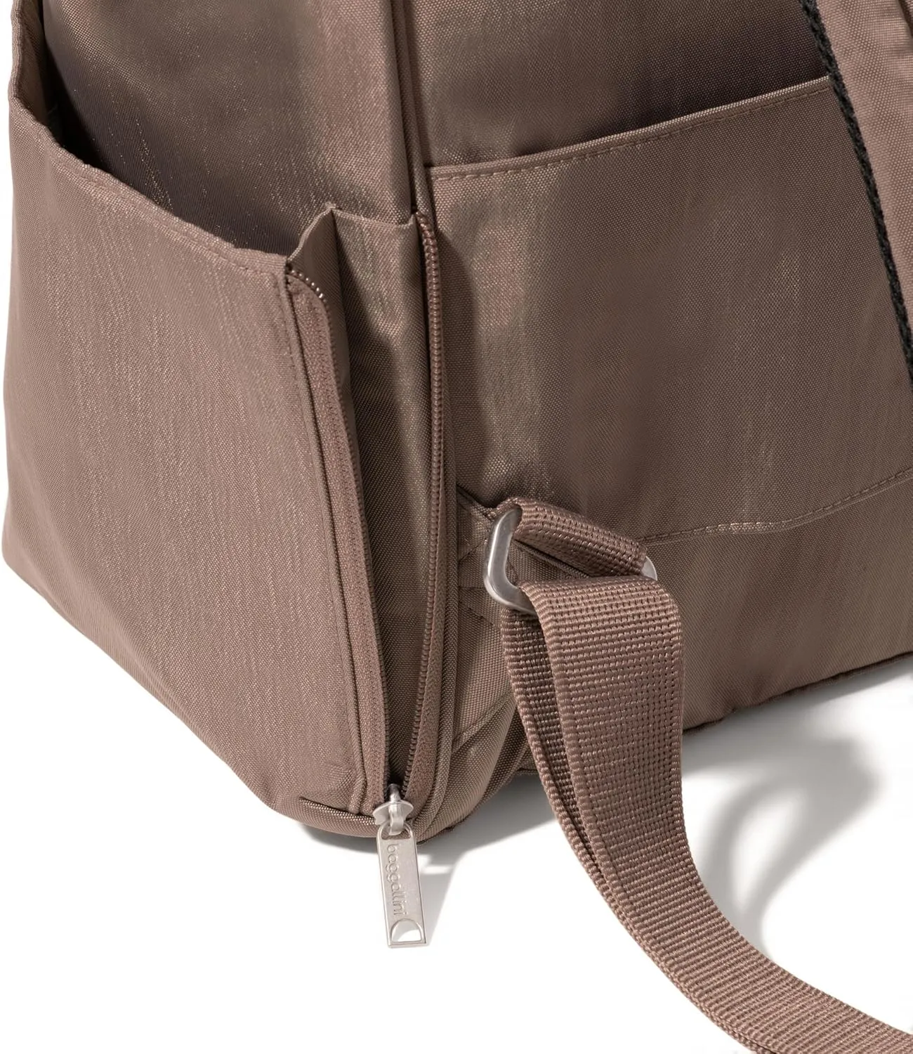 Baggallini Securtex Anti-Theft Windsor Backpack for Travel, Work & Collage, RFID & Locking Zipper, Up to 16" Laptop