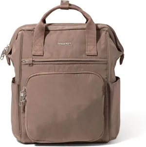 Baggallini Securtex Anti-Theft Windsor Backpack for Travel, Work & Collage, RFID & Locking Zipper, Up to 16" Laptop