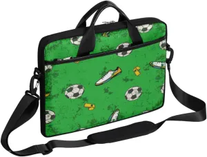 Basketball Laptop Bag for Women Men 13-15 Inch Computer Briefcase Bag Lightweight Notebook Shoulder Messenger Bag
