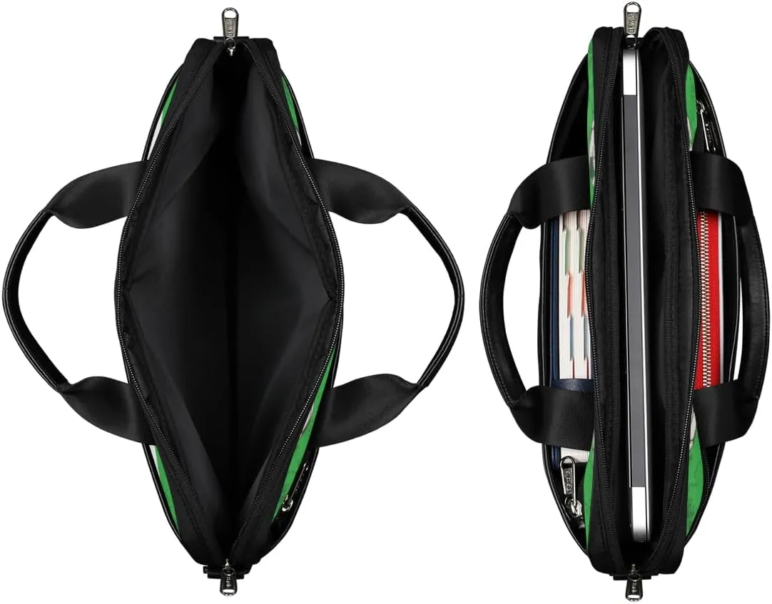 Basketball Laptop Bag for Women Men 13-15 Inch Computer Briefcase Bag Lightweight Notebook Shoulder Messenger Bag