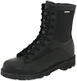 Bates Men's 8" DuraShock Lace-to-Toe Side Zip Work Boot