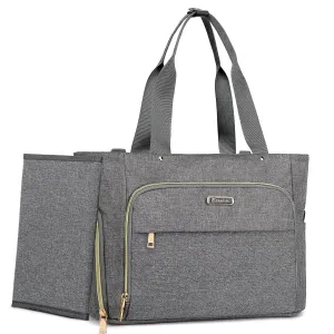 Beaulyn Breast Pump Bag,Diaper Bag Tote with 15.6 Inch Laptop Sleeve for Women Working Moms Fit Most Breast Pumps,Spectra S1, S2, Medela, Evenflo