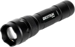 BESTSUN WF-502B XM-L2 LED Tactical Flashlight Ultra Bright 3.7-18v 1 Mode 1200 Lumen High Powered Handheld Lamp Light Torch Portable Water Resistant for Camping Outdoors Travel Walking Hunting
