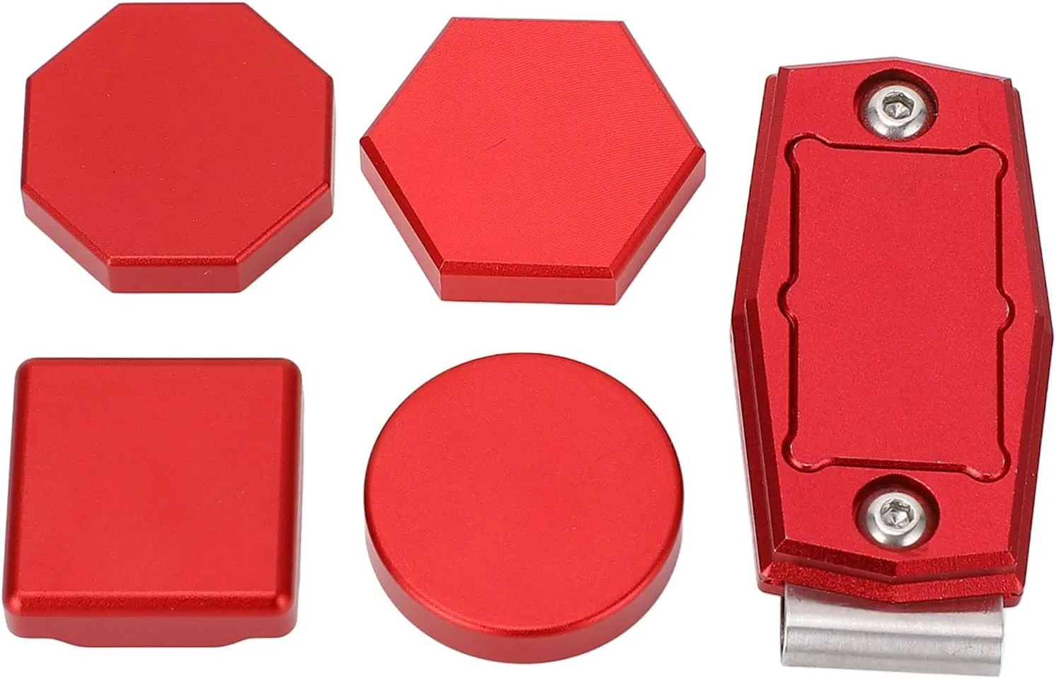 Billiard Chalk Case, Hexagonal Octagonal Circular Square Pool Chalk Carrying Case for Accessory