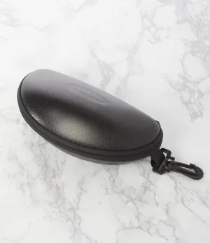 Black Hard Sunglass Zipper Cases ( Pack of 12) Wholesale Sunglass Protection