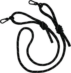 Black Waterproof Wrist Lanyard for Small Bags - Slim Lanyard Suitable for ID Badge Holder, Phone Case