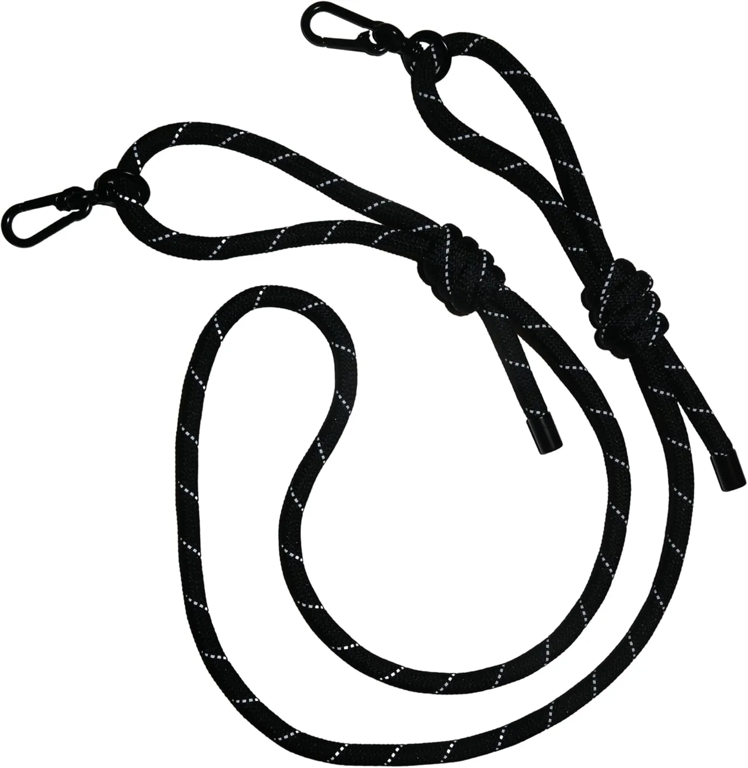 Black Waterproof Wrist Lanyard for Small Bags - Slim Lanyard Suitable for ID Badge Holder, Phone Case