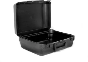Blow Molded Carry Case - High-Density Polyethylene Case, Secure Latches - For Tools, Tech, Essentials - Robust & Portable Storage Solution Cases By Source B1285