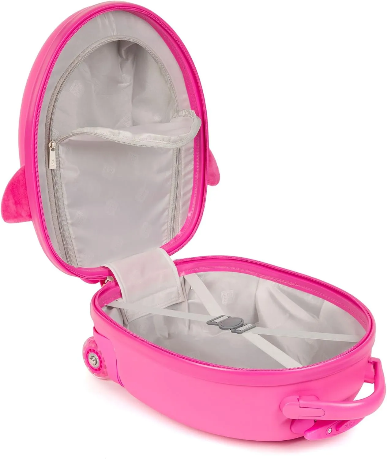 boppi Tiny Trekker Kids Luggage Travel Suitcase Carry On Cabin Bag Holiday Pull Along Trolley Lighweight Wheeled Holdall 17 Litre Hand Case American Airlines Underseat Compliant American Airlines Underseat Compliant