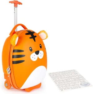 boppi Tiny Trekker Kids Luggage Travel Suitcase Carry On Cabin Bag Holiday Pull Along Trolley Lighweight Wheeled Holdall 17 Litre Hand Case American Airlines Underseat Compliant American Airlines Underseat Compliant