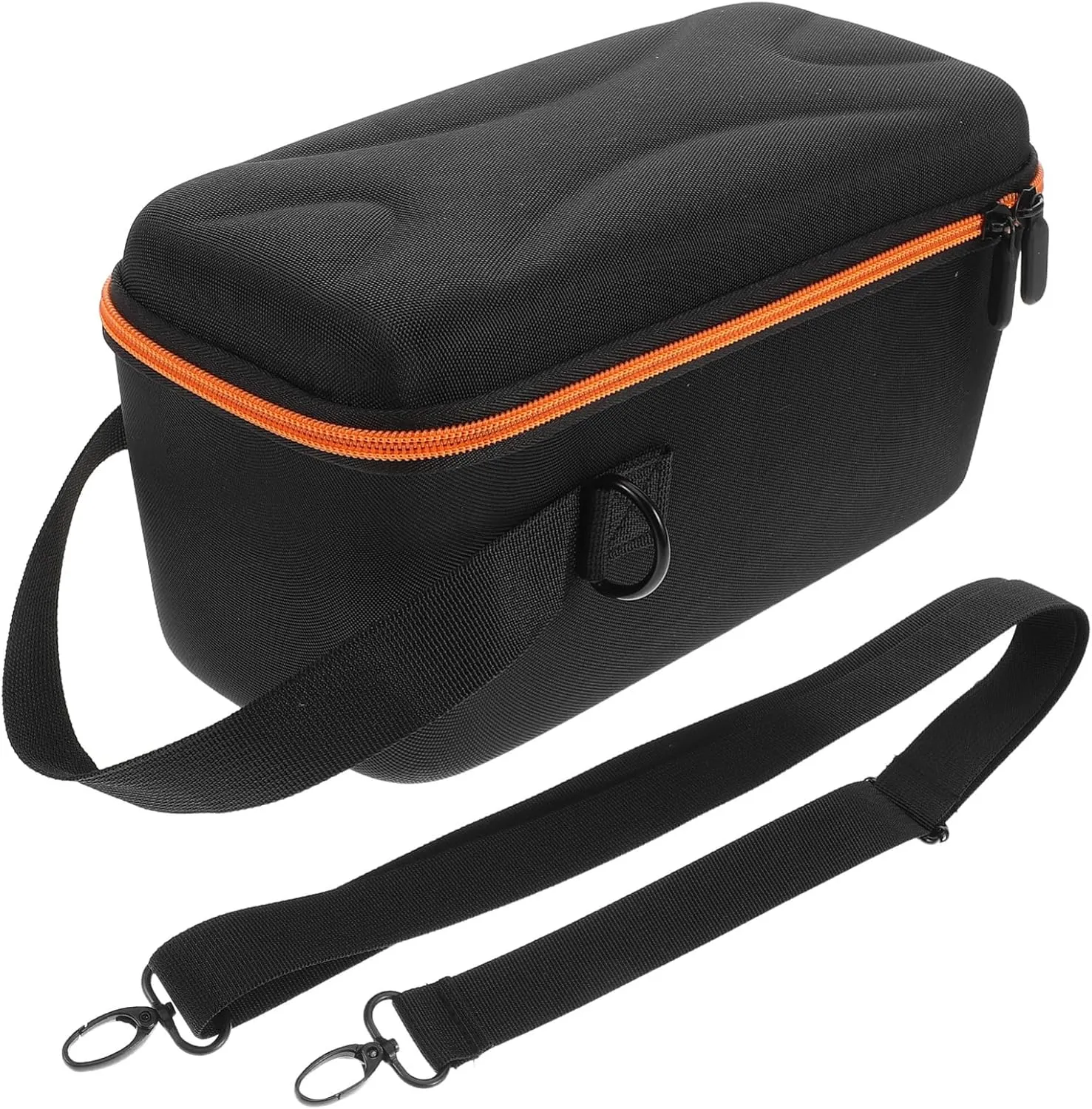 Box Speaker Storage Box Speaker Carry Cases Carrying Case for Speaker On The Go Case Speaker Carrying Bags Speaker Cases Travel Electronic Organizer Travel Carry Case Black Metal