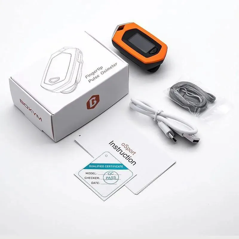 BOXYM YK-81D oSport Finger Pulse Oximeter measure Pulse and SpO2 rates