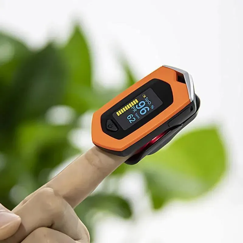 BOXYM YK-81D oSport Finger Pulse Oximeter measure Pulse and SpO2 rates