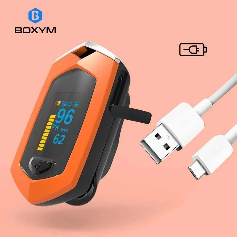 BOXYM YK-81D oSport Finger Pulse Oximeter measure Pulse and SpO2 rates