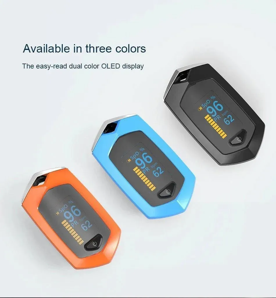BOXYM YK-81D oSport Finger Pulse Oximeter measure Pulse and SpO2 rates