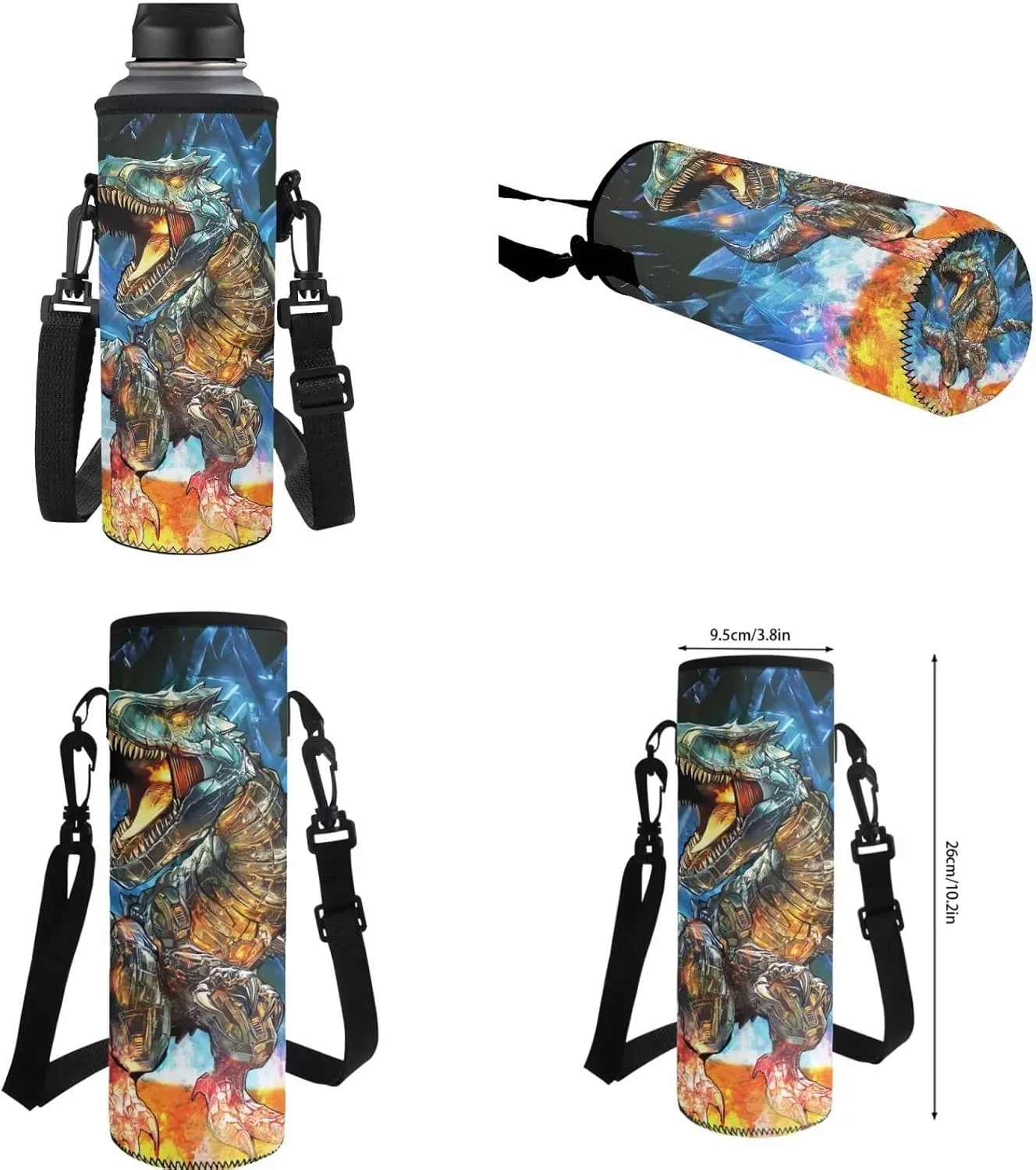 Boy Backpack and Lunch Box Set Dinosaur Kids Backpack Elementary School 4 in 1 Set Kids Book Bag for School Travel Shoulder Bag Daypack