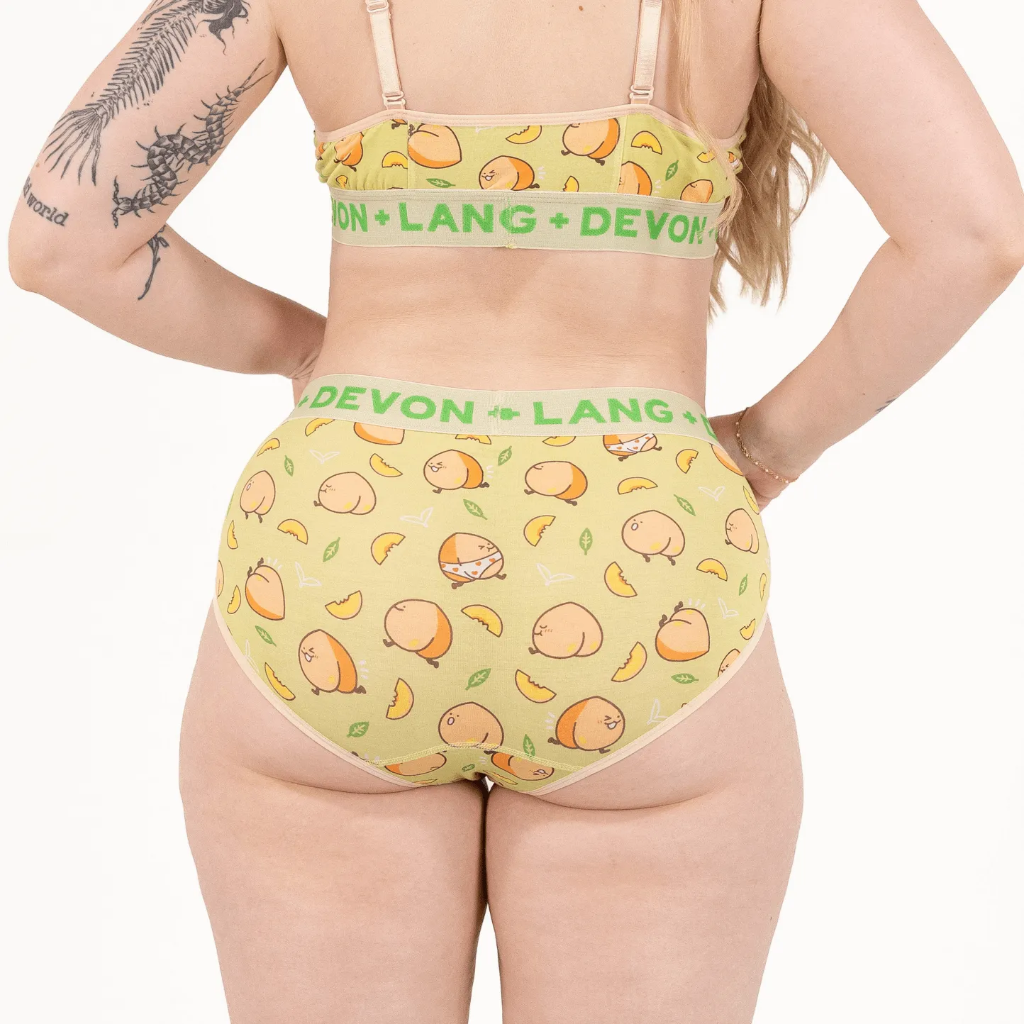 Bria 2.0 Bikini Brief - Fruity Booty Peaches