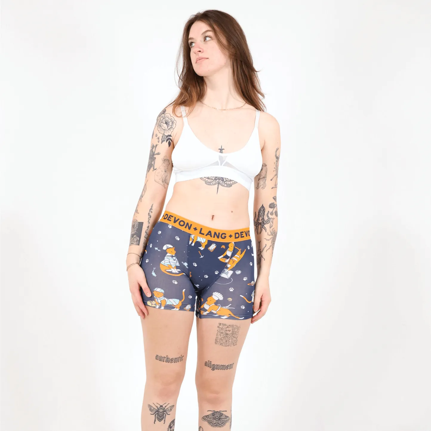 Bria 2.0 Boxer Brief - Cats with Jobs
